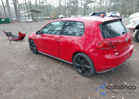 2015 Volkswagen Golf Gti 2.0T S 2-Door z USA, uszkodzony, nr VIN 3VWTT7AUXFM032469